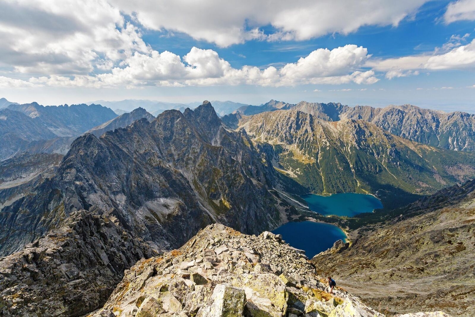 High-Tatra-Mountains--aerial-view-from-Rysy-peak